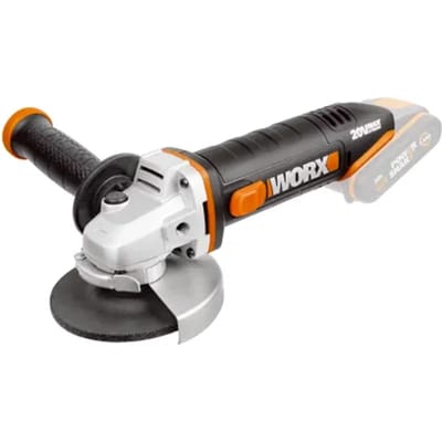 Worx Accu Haakse Slijper Wx800.9 - 20v 115 Mm - (zonder Accu)
