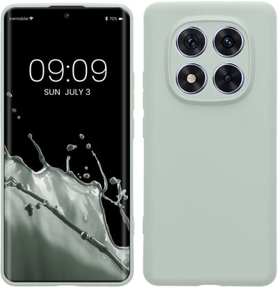 kwmobile telefoonhoesje geschikt voor Xiaomi Redmi Note 14 Pro 5G / Poco X7 - Hoesje voor smartphone - Precisie camera uitsnede - In cool mint