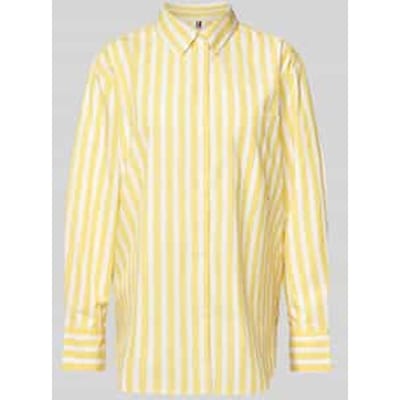 Easy fit overhemdblouse met knoopsluiting