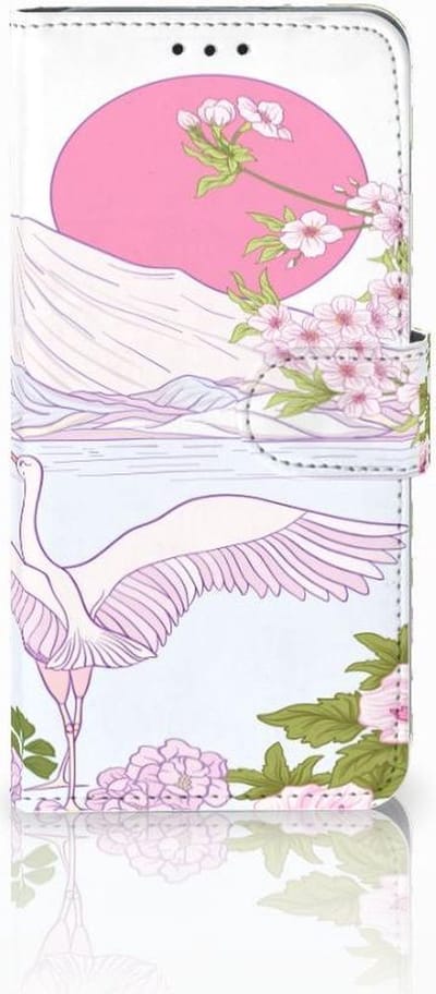 Samsung Galaxy S10 Plus Telefoonhoesje met Pasjes Bird Standing