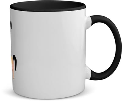 Akyol - paardrijden met eigen naam koffiemok - theemok - zwart - Paardrijden - paardrijder - sport - 350 ML inhoud