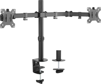 Monitor Arm voor 2 Schermen - Audizio MAD20 - Voor 13 tot 32 Inch Beeldschermen - Dual Screen