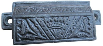 Square Decorative Cup Pull Handle Antique Iron
