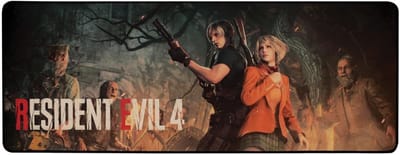 Bureauonderlegger en Onderzetter Set met Survival Horror Thema