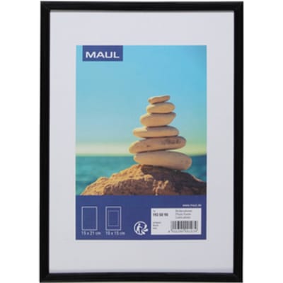 Fotolijst MAUL art 15x21cm kunststof frame zwart