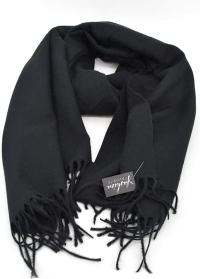 Flore Sjaal - Zwart | 190 x 70 cm | Herfst/Winter | Polyester | Fashion Favorite