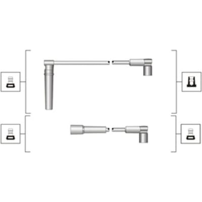 Bougiekabelset MAGNETI MARELLI 941319170044