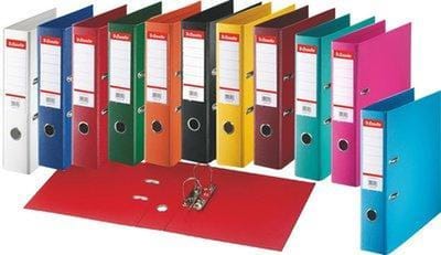 Esselte Ordner Standaard PP A4 50mm - Assorti - 10 stuks - Voor Thuiswerken - Ideaal Voor Thuiskantoor