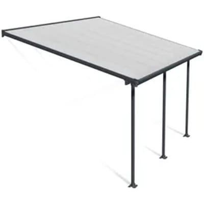 Palram | Canopia - Terrasoverkapping Feria - Donkergrijs - 3x4.3m