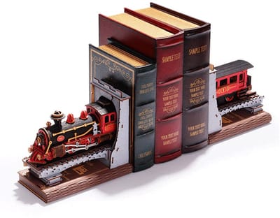 Robotime, DIY Book Nook & Wonderland Boekensteun, Century Train, TGE01, 44x10,6x16,6cm