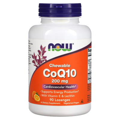 CoQ10 200mg with Vitamin E - 90 lozenges