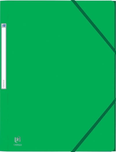 Elba Oxford Eurofolio elastomap, voor ft A4, groen