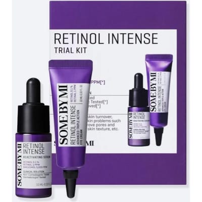 SOME BY MI Retinol Intense Proefset 2 Soorten – Serum 10ml + Oogcrème 10ml purple