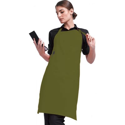 Premier Dames/Dames Kleuren Bipschort Met Zak / Werkkleding (Olijf)