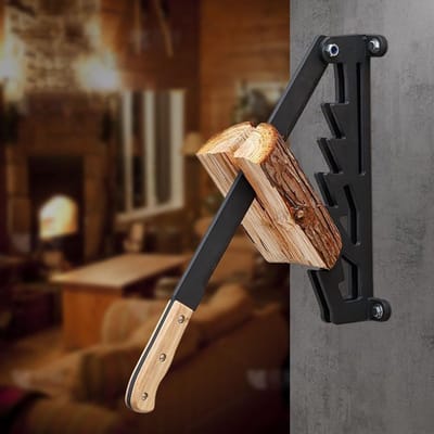 Hydraulische Houtklover - Hout Splijter - Efficiënt Hout Klven - Aan Muur Bevestigbaar - One Size - One Color