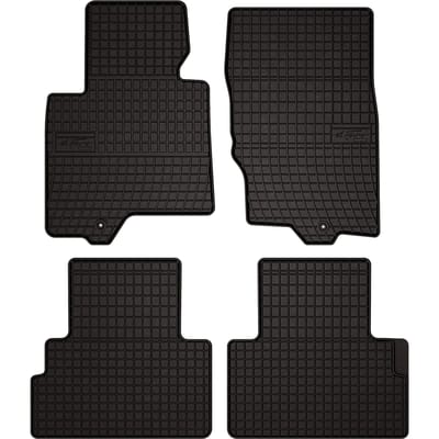 Wielganizator SolidPRO - Rubber Automatten - Infiniti QX70 SUV (2008-2017) - Zwart - Aangepast