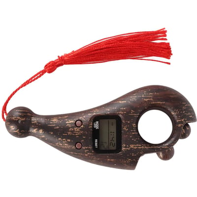 Digitale Kralenteller Resetfunctie Automatische Uitschakeling Rood Franje Draagbaar Compact Digitaal Tasbih voor Gebed red