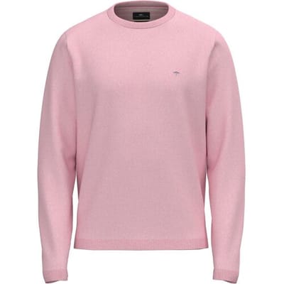 Fynch-Hatton Trui O-Neck Light Air Cotton Magnolia / male