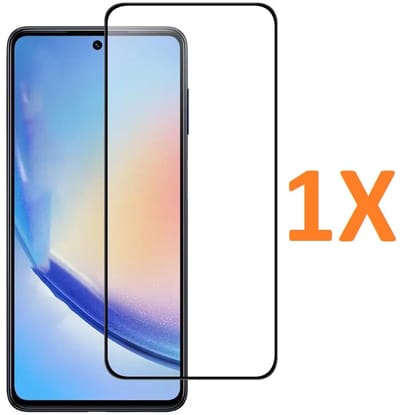 Screenprotector Geschikt voor: Samsung Galaxy S25 Edge - Full 1x - screen protector - volledige glas - bescherming - beschermglas - ZT Accessoires