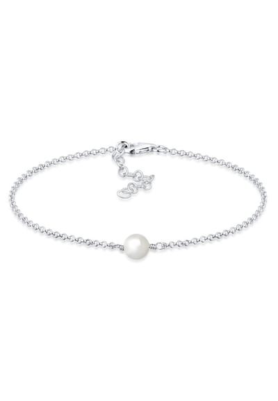 Elli - Armband - Dames Elegant met Schelpkern Parel in 925 Sterling Zilver - Dames