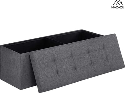 MIRA Home - Zitbank - Opbergdoos - Opbergpoef - Opbergkast - Zitkist - 38x110x38