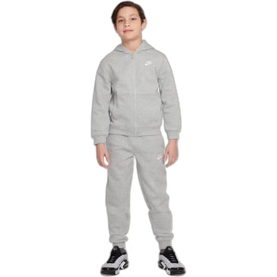 Trainingspak met volledige rits voor kinderen Nike Club Fleece