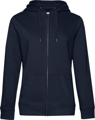 B&C Vrouwen/dames Koningin Hoodie (Marine)