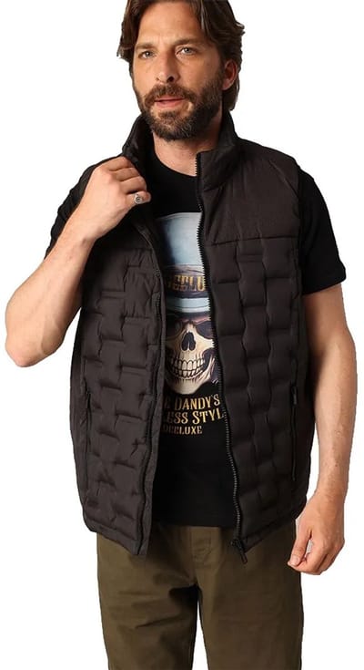 Deeluxe Nickson Vest Zwart M Man