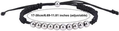 Dailygoods- Scoreteller Armband - Roestvrij Staal - Verstelbaar - Golf Slagenteller - 10 Kralen - Comfortabele Pasvorm - Golfarmband