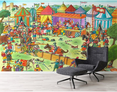 Fotobehang Knight DD114809 A.S. Création XXL 5 | 3D Fotobehang op maat
