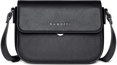 bugatti schoudertas Almata Shoulderbag Black zwart