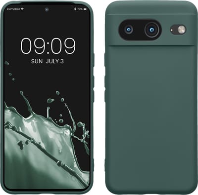 kwmobile telefoonhoesje geschikt voor Google Pixel 8 - Hoesje voor smartphone - Precisie camera uitsnede - TPU back cover in dennengroen