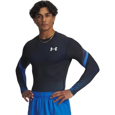Under Armour Heatgear Sub Crew Longsleeve 6007631 Blue 402-XL