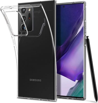 Spigen Crystal Hybrid Hoesje Geschikt voor Samsung Galaxy Note 20 Ultra Transparant