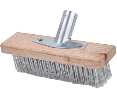 Dailygoods- Draadborstel 50 Cm - Roestvrijstalen Reinigingsborstel - Vloerborstel - Geschikt voor Garages/Beton - Duurzaam Materiaal - Zware Ontsmettingskracht
