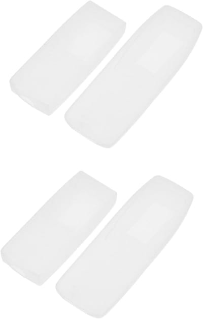 Universele TV Afstandsbediening Hoes - Set van 4 Beschermhoezen van Siliconen, Vingerafdrukbestendig en Schokbestendig Design