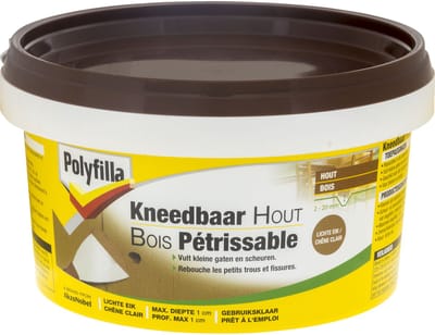 Polyfilla - Kneedbaar Hout - Lichte Eik - 500 G