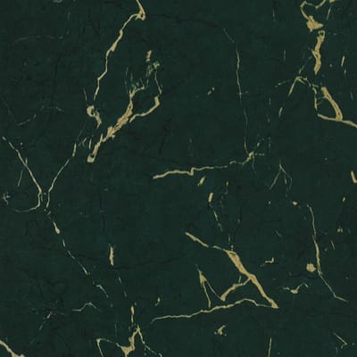 Grafisch behang Profhome 378555-GU vliesbehang glad design glimmend groen goud 5,33 m2