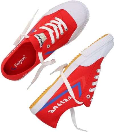 Kinderschoenen Feiyue Jr Canvas Rood - 30