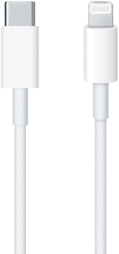 Apple - Lightning Oplaadkabel - USB‑C naar Lightning - 1m - Wit