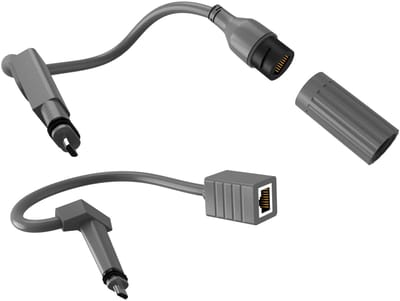By shayne - RJ45 Adapterkabel - Hoge snelheid - Ideaal voor internetverbinding - 1200Mbps - Uitbreidingsadapter - Geschikt voor satellietschotel - El.