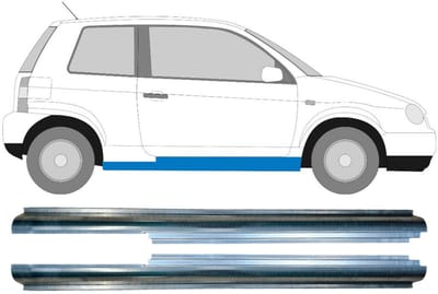 Reparatie dorpel voor Volkswagen Lupo 1998-2005 / Links + Rechts / Set