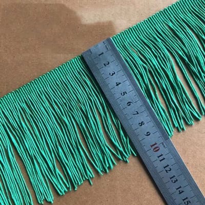 Dailygoods- Franjerand 10 cm - Decoratieve Band - Franjeband - Dansfranjes