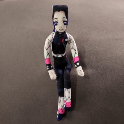 Demon Slayer Akaza Beweegbare Pluche Pop Ingebouwd Draad Gevulde Figuur Oneindig Kasteel Mugen Trein Verzamelobject Leuk Speelgoed Voor Anime Fans