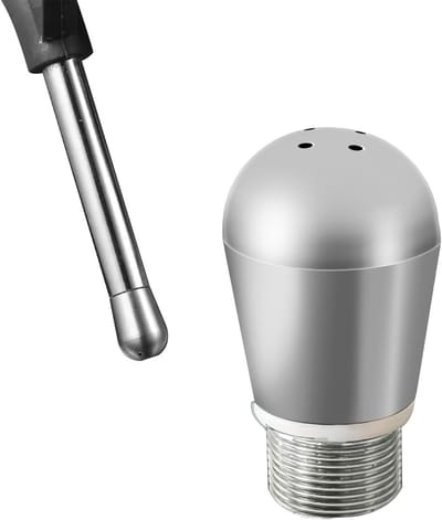 4 Holes 8.2mm Stoommondstuk voor Koffiemaker, Universele RVS Vervangingsnozzle, Accessoires voor Barista Express en Barista Pro