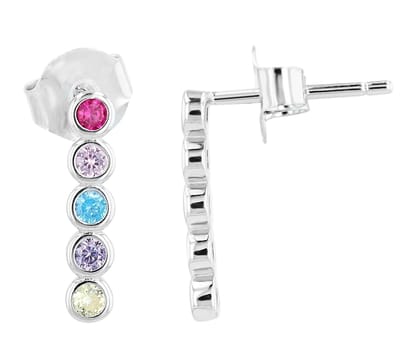 AKZENT Akzent damesoorbel "Kira" van 925 Sterlingzilver, gerhodineerd, duurzaam