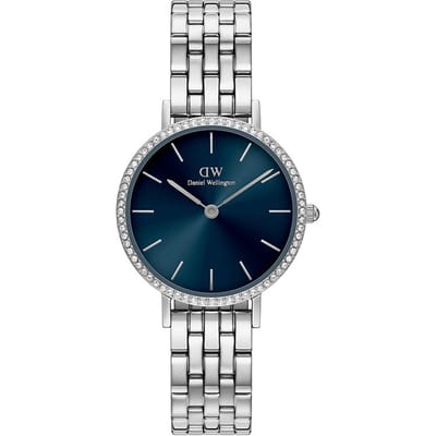 Daniel Wellington DW Watch Petite Lumine Bezel 5-Link Arctic S 28mm Silver