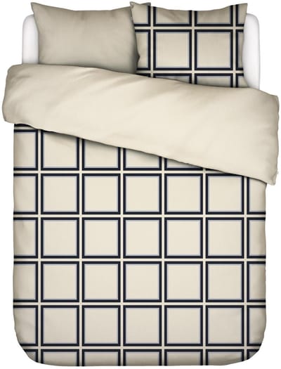 Essenza Luca Dekbedovertrek Vanille - Tweepersoons – 200x200/220 cm