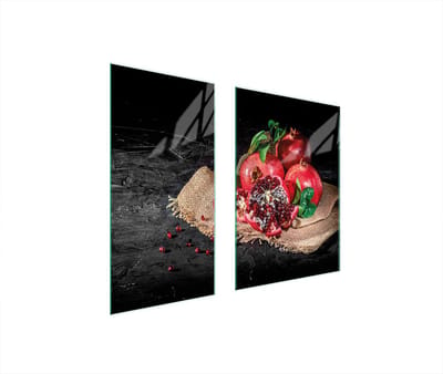 TMK ArtDeko Serie - Glas Beschermplaat - 75x52 cm - Veiligheidsglas