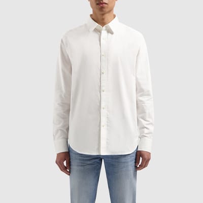 Pure Path Loose fit Jersey Shirt White (24010219 - 01)